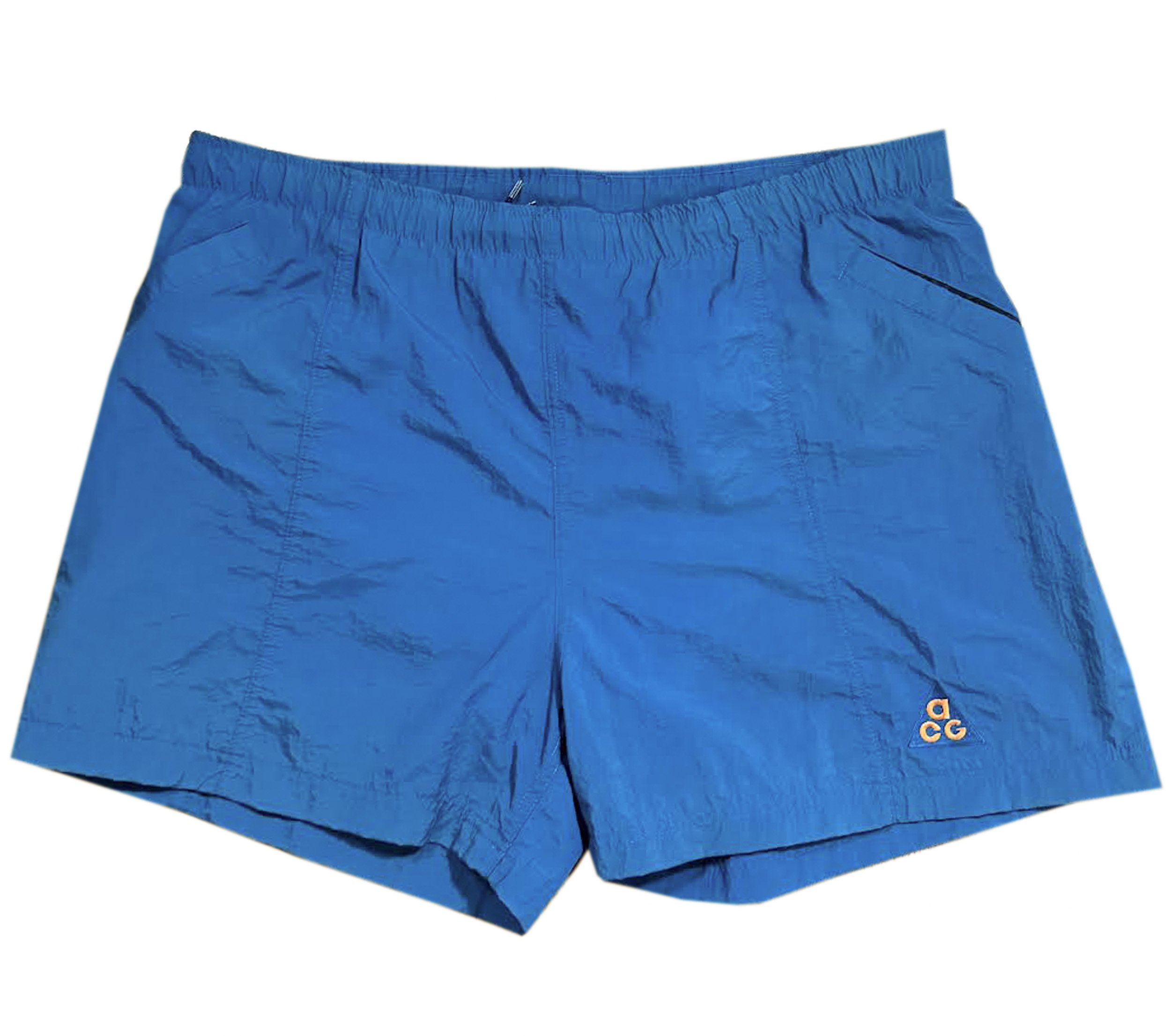 Vintage Nike ACG Teal Nylon Shorts (Size L) — RootsBK